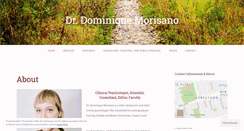 Desktop Screenshot of drmorisano.com